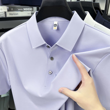 ��ʿ�ļ���Ʒ���޺۱��޶���POLO�������괿ɫ���аٴ�T��������