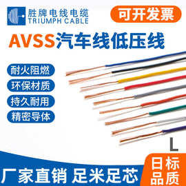 现货日标AVSS汽车线1.5 2.0 4.0平方汽车仪表盘线车载电子配线