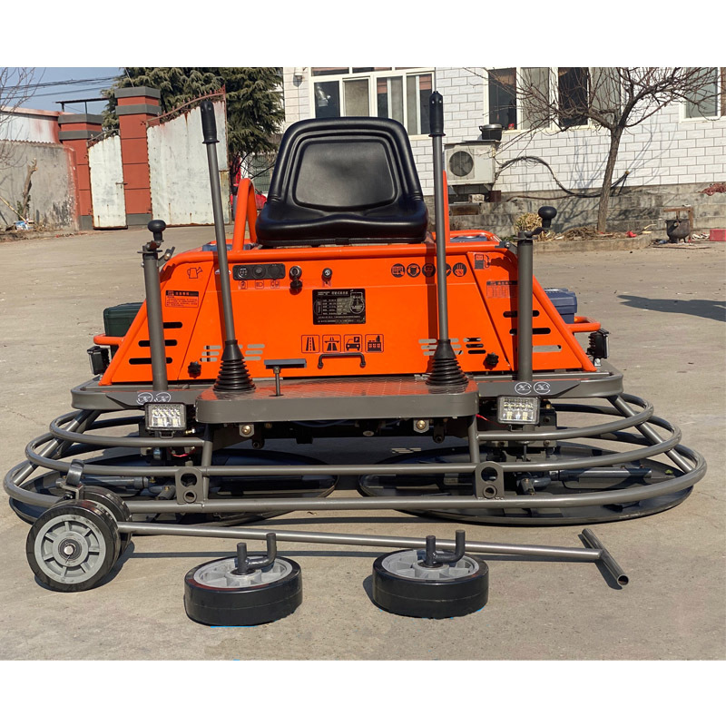 100型座驾式抹光机 水泥路面找平收光机 双盘打磨整平机