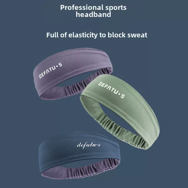 Sports Yoga Headband Outdoor Fitness Running Headband for Men and Women Summer Forehead Sweat-Absorbing Antiperspirant Sweat-Conducting Headband