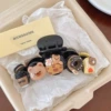 9# donut [bright black bottom clip]