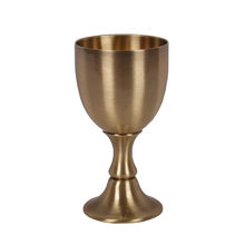 古典酒具酒杯銅合金酒杯高腳杯創意紅酒杯大酒杯青銅烈酒杯