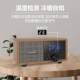 2025 new wireless charging bluetooth speaker portable wooden retro bluetooth speaker FM radio bluetooth stereo