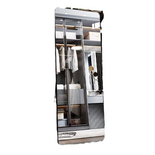 Mirror dressing mirror floor-standing home wall-mounted wall-mounted girls' bedroom full-length mirror Internet celebrity wall-mounted dormitory fitting mirror