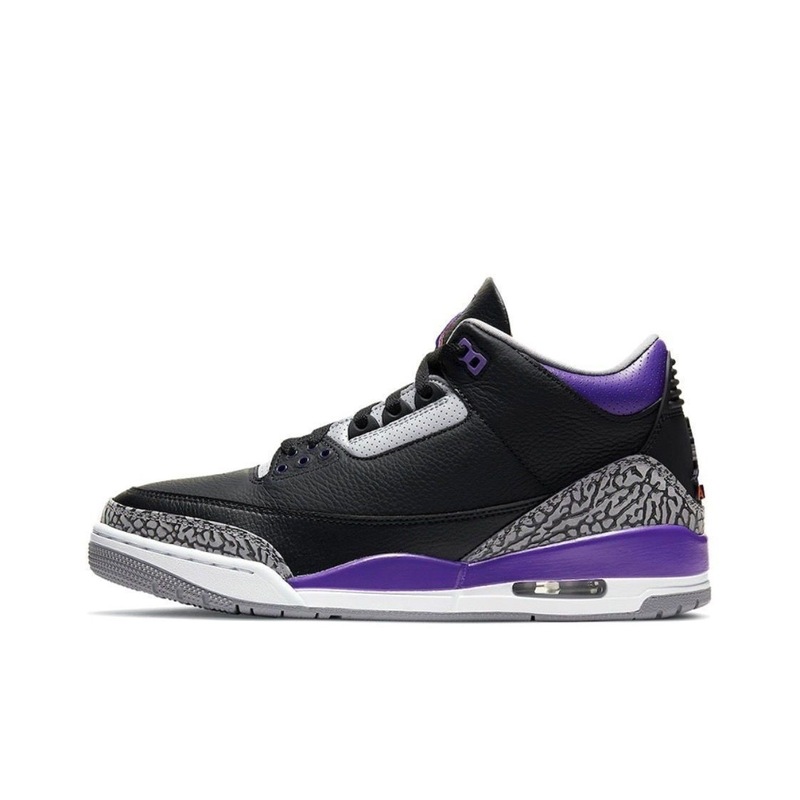 莆田靴純正オリジナル牛革本革バスケットボールシューズ男性と女性のための Air AJ3 ホワイトセメント共同ブランドレトロスポーツシューズ|undefined