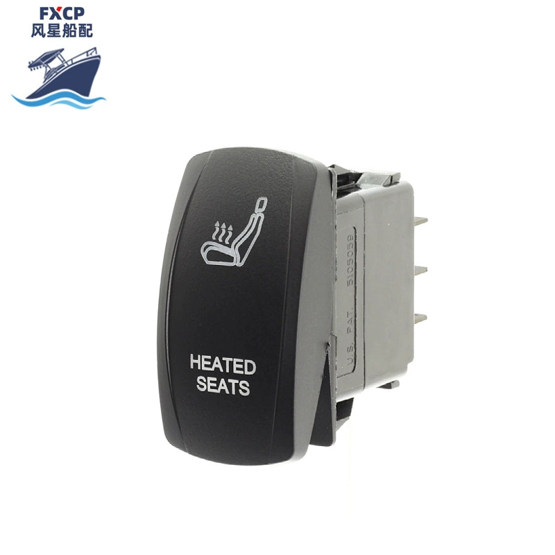 Аксессуары для судов кулисный переключатель 5 футов Сброс переключатель лодки с легким водонепроницаемым трехскоростным переключателем лодки производителей