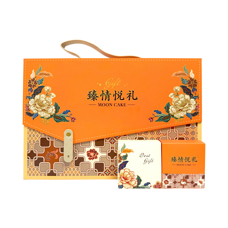 中秋月饼礼盒装 流心奶黄月饼五仁月饼双黄白莲蓉月饼厂家批发|undefined