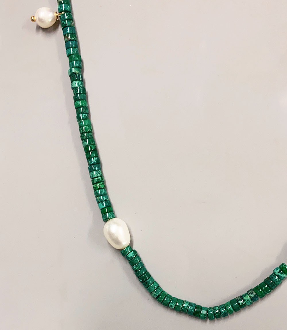 32g Weight Bracelets, Necklace Classification 2 PCS/Package Quantity Holiday, Daily Occasion Beaded, Freshwater Pearl, Titanium Steel Material Geometric Pattern Women's Gender Casual, Simple Style Style 2 PCS/Package Beaded Freshwater Pearl Titanium Steel Freshwater Pearl Jewelry Sets 29