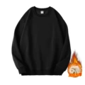 Autumn Winter Fleece - Midnight Black - Fleece Lined