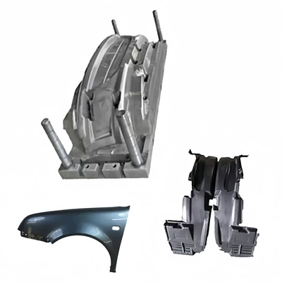 Automobile Fender Parts Mold Development Plastic Parts Injection Molding Injection Molding Manufacturing Factory in stock (Avtomobil hissələri qəlibləri) - multi-chamber-mold