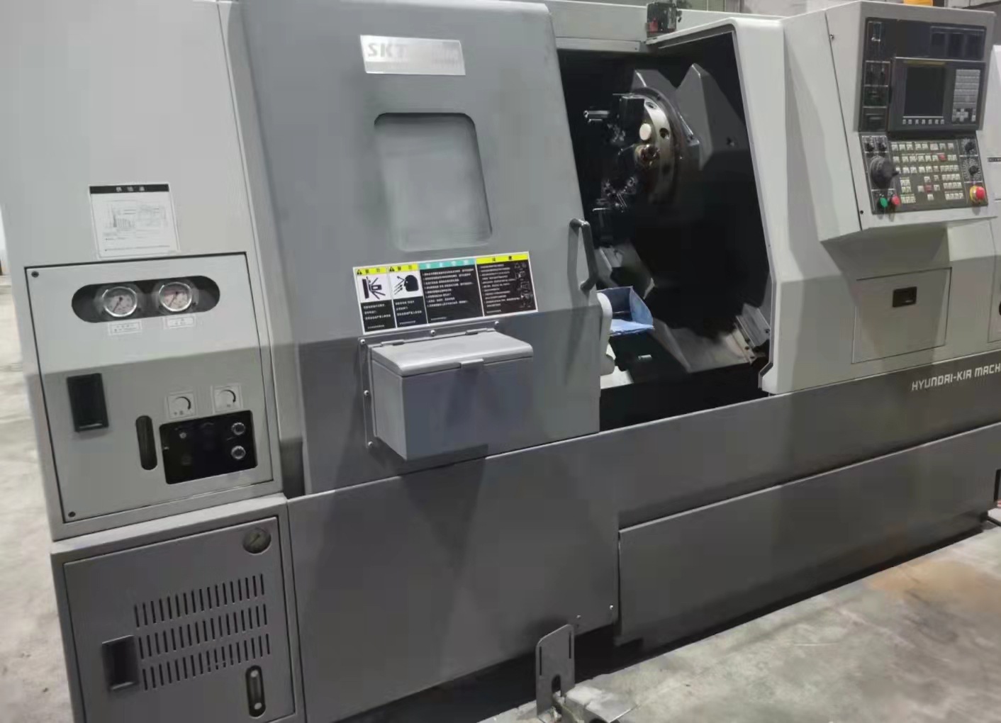 处理二手韩国起亚SKT21LM车铣复合二手车铣