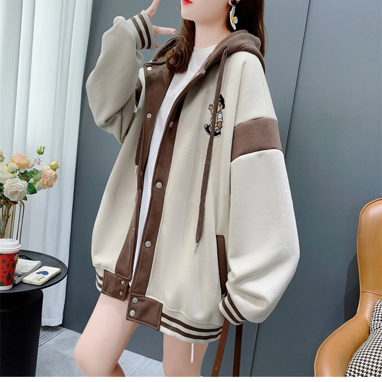 Maternity Spring and Autumn Tops, Sweatshirts, Cardigans, Spring Fashion Loose-Fitting Jackets That Cover the Belly Without Revealing Pregnancy, Stylish and Trendy
