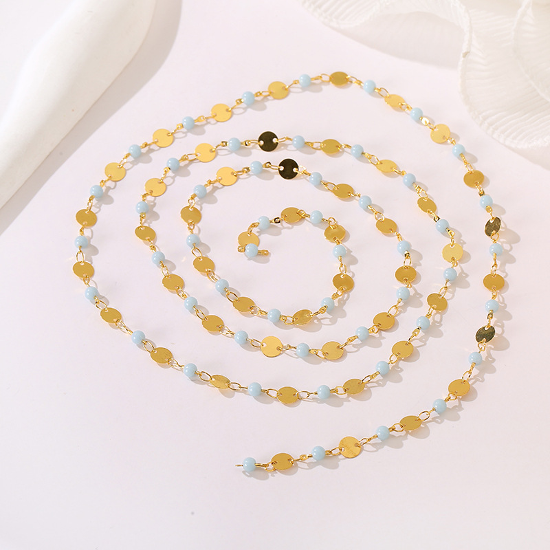 7g Weight Chain Jewelry Making Type DIY Jewelry Accessories, Bracelets, Necklace Classification 1 Piece Quantity Metal Material Star, Flower Pattern Women's Gender Simple Style, Korean Style Style Enamel, Plating Craft 1 Piece Star Flower DIY Jewelry Accessories Bracelets Necklace Metal Enamel Women's Simple Style Korean Style DIY Jewelry Accessories Bracelets Necklace 1