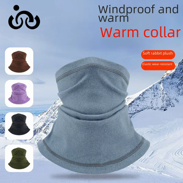 Ruidong Outdoor Cycling Multifunctional Warm Ski Neck Scarf Cycling Windproof and Coldproof Mask Turban Cycling Cap
