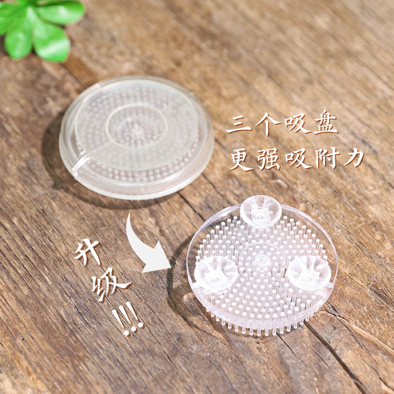 Arreglo de flores de plástico transparente Jianshan dispositivo Zen arreglo de flores de estilo japonés chino Jianshan Xiaoyuan Liuchi arreglo de flores cuadrado base