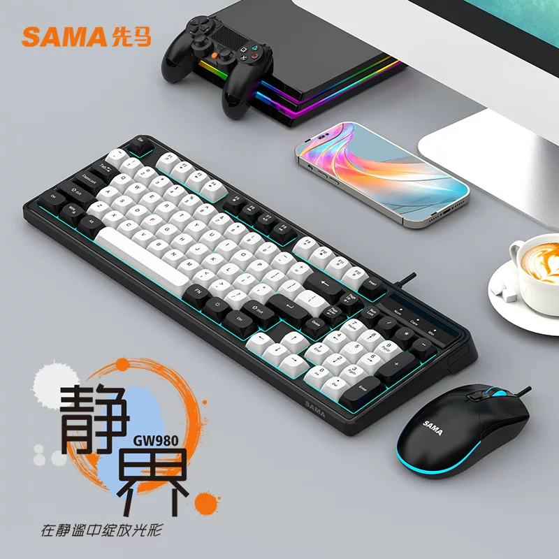 PreSon? Actually the input: " Keyboard, mouse, set for office, business version"