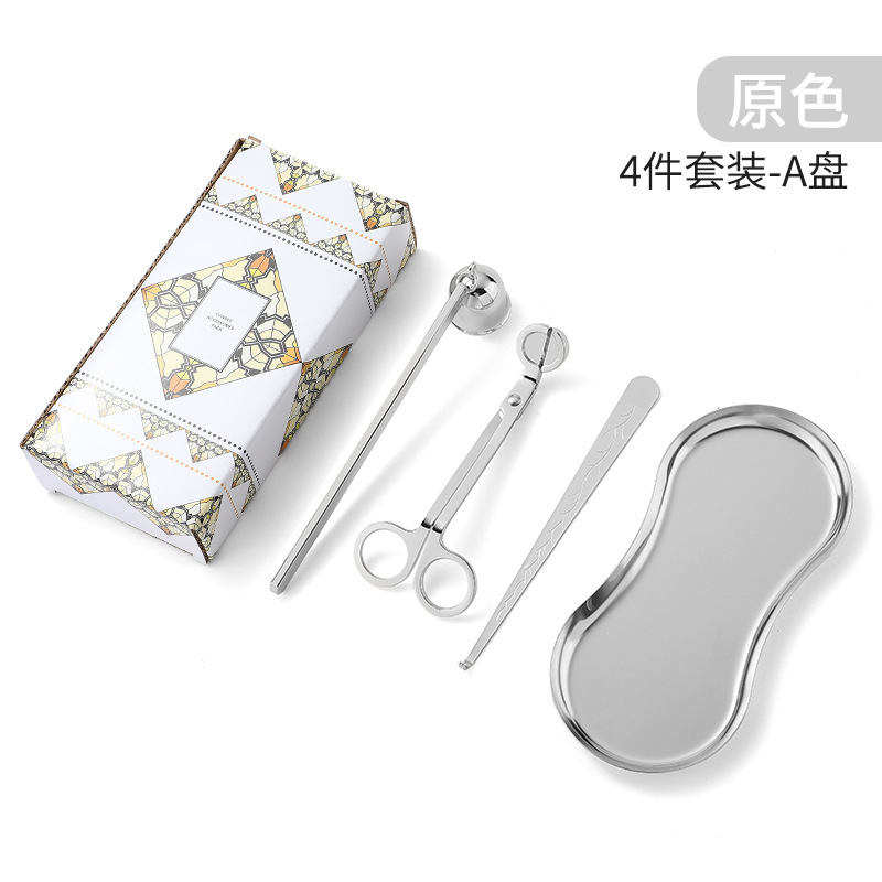 北欧insトランペット香薫ろうそく道具セットステンレスろうそく芯フック減キャンドル道具卸売り|undefined