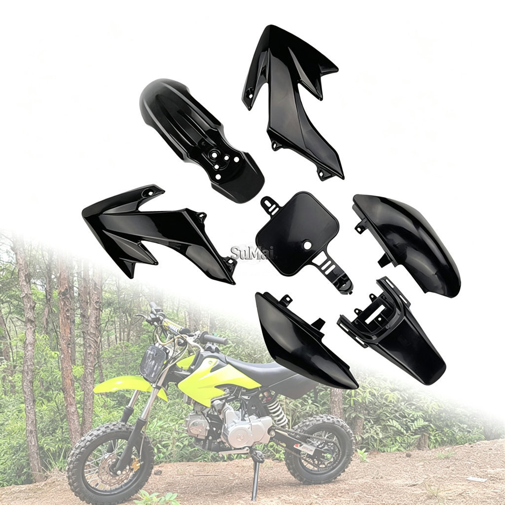Manufacturers Wholesale Suitable for Honda Xr50 Off-Road Motorcycle Plastic Shell Crf50 Small Flying Eagle Motorcycle Plastic Parts