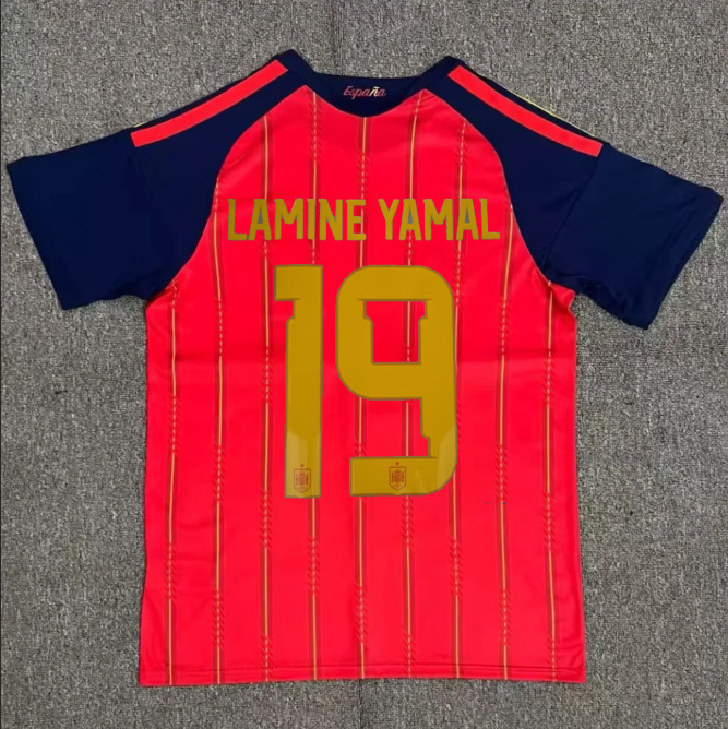 2026 nuevo equipo nacional argentino español camiseta McCallister estrella impresa uniformes de fútbol