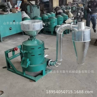 电动砂辊式谷物脱壳机 玉米脱皮打渣子制糁机 高产量抛光型碾米机
