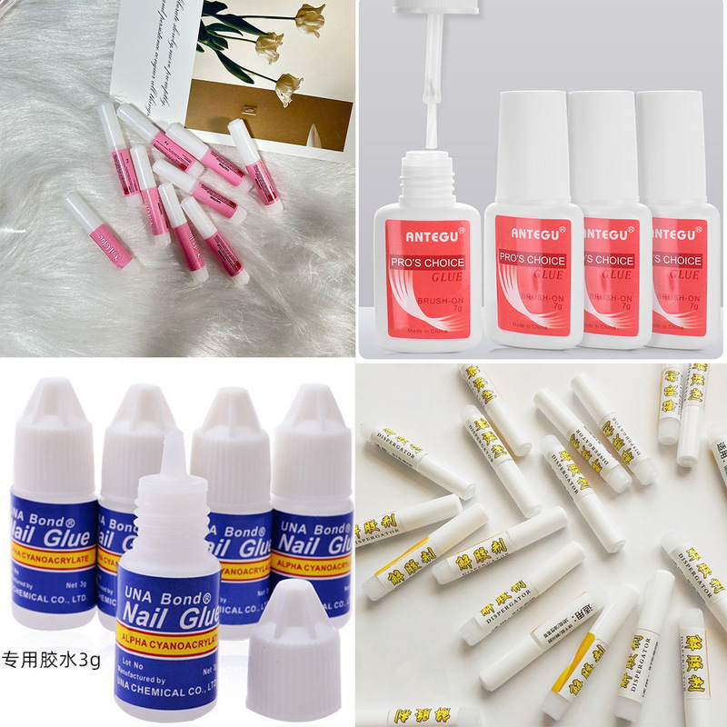 Special Glue for Manicure, Small Glue, Quick-Drying, Light-Free, Taiwan Powder Glue, Nail Glue, Small Bottle, Wearable Nail Polish Special Glue for Manicure, Small Glue, Quick-Drying, Light-Free, Taiwan Powder Glue, Nail Glue, Small Bottle, Wearable Nail Polish