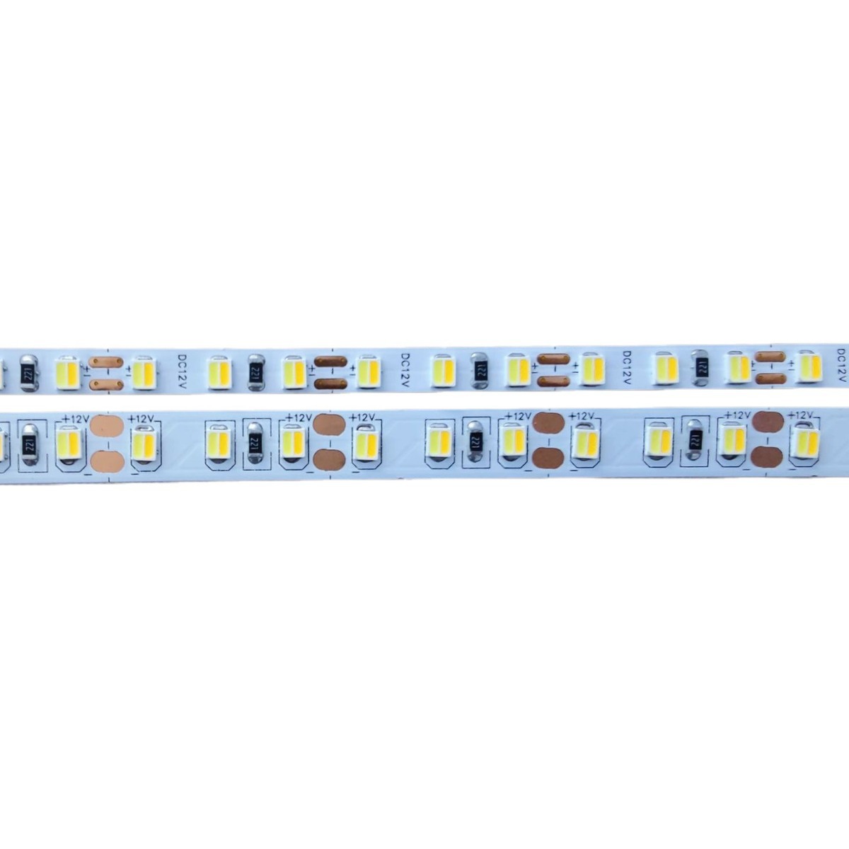 2 선 2 색 온도 2835 램프 2 대 1 5MMLED 전기 도금 플레이트 저전압 12V 지능형 3 색 디밍 선형 램프