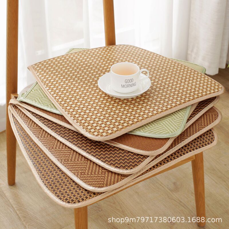 Rattan Mat Seat Cushion Summer Dining Chair Cushion Summer Office Chair Car Non-Slip Breathable Rattan Woven Manufacturer Dropshipping Rattan Mat Seat Cushion Summer Dining Chair Cushion Summer Office Chair Car Non-Slip Breathable Rattan Woven Manufacturer Dropshipping