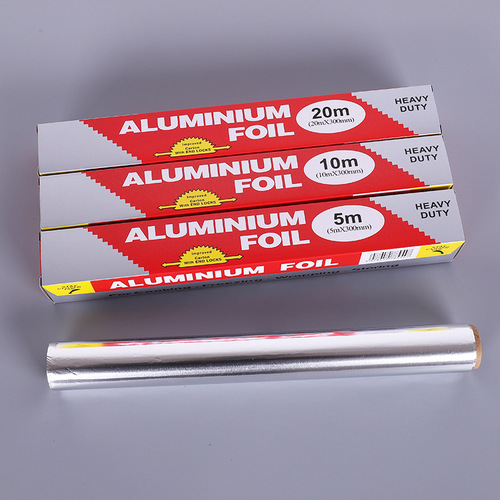 T wholesale whole roll of Japanese baking kitchen oil-proof barbecue tin foil high-temperature resistant barbecue wrapped aluminum foil baking paper