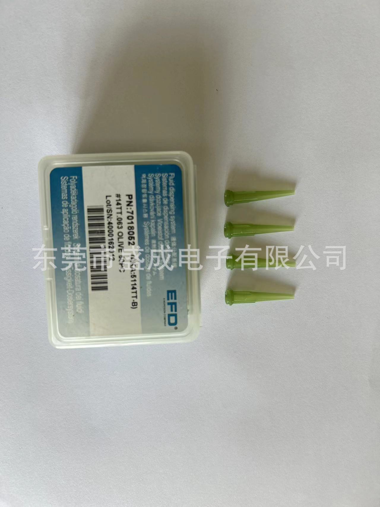 EFD点胶针咀，5114TT-B点胶针头，爆款橄榄色，全塑针头