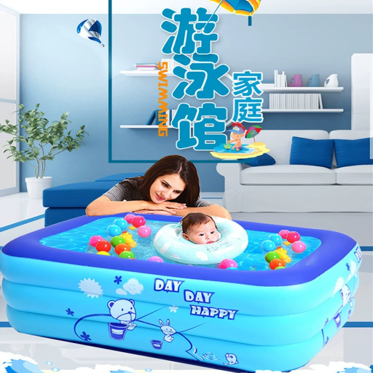 Inflatable travel big swimming pool for adults for bath