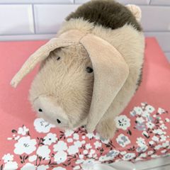 オリジナルジェリーキャット英国シーゴード斑点豚小型安心ぬいぐるみ小花豚可愛いミニチュア