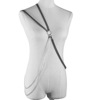 Europe and America Simplicity Punk cortex Body straps Nightclub Disco dancing Rock sexy Chest Chain Waist chain Jewelry