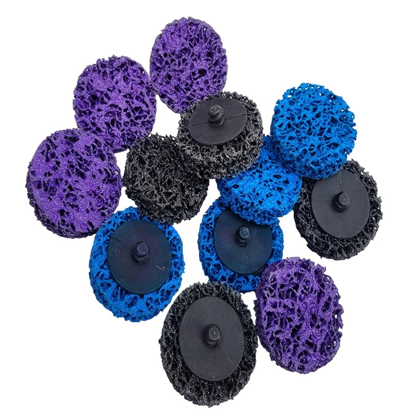 2 pulgadas 50mm pulgadas 75mm torque Diamante Negro plato de arena espiral botón plato bordado pintura superficie de pulido para reunir