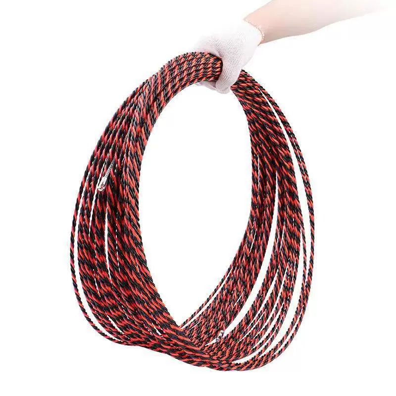 Электрик, вытягиватель для проводов, трехжильный шкив с плоской головкой и круглой головкой 5m - 100m