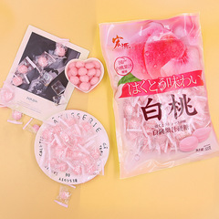 宏源白桃陳皮硬糖水果糖果散裝結婚訂婚糖喜糖果批發休閒招待零食