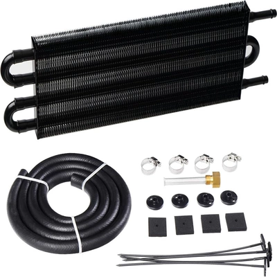 condenser condenser tube universal oil – car radiator - 4-rows-of-black-condensation-tubes