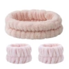 Fuchsia tooth powder, set, headband, 3 piece set