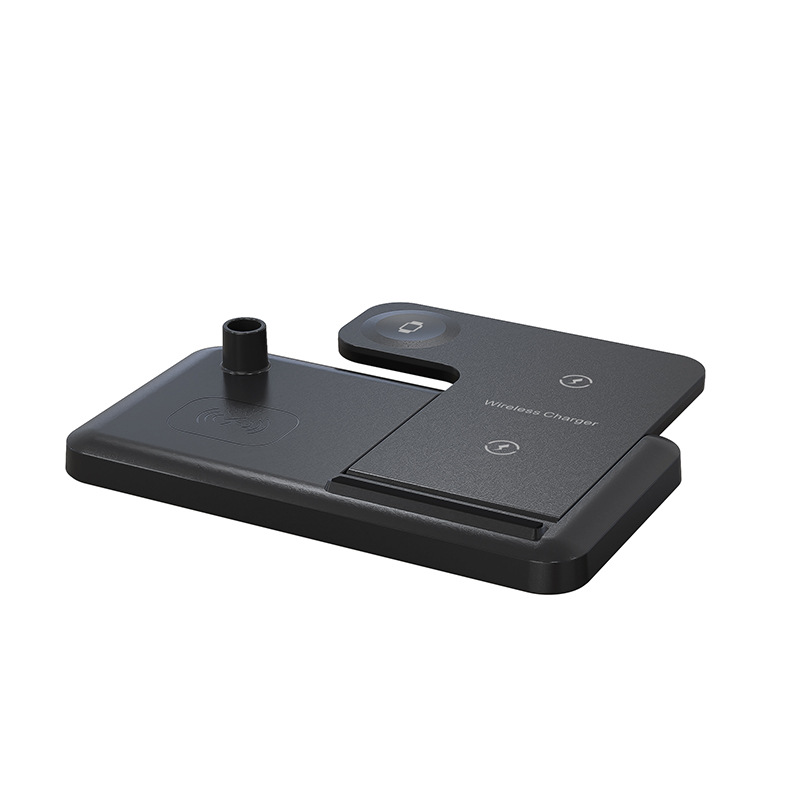 【新品上线】四合一无线充电器15W可折叠智能4芯片手机支架无线充