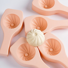 新款家用厨房手工面点包包子模具小笼包豆沙包馒头糕点木质磨具