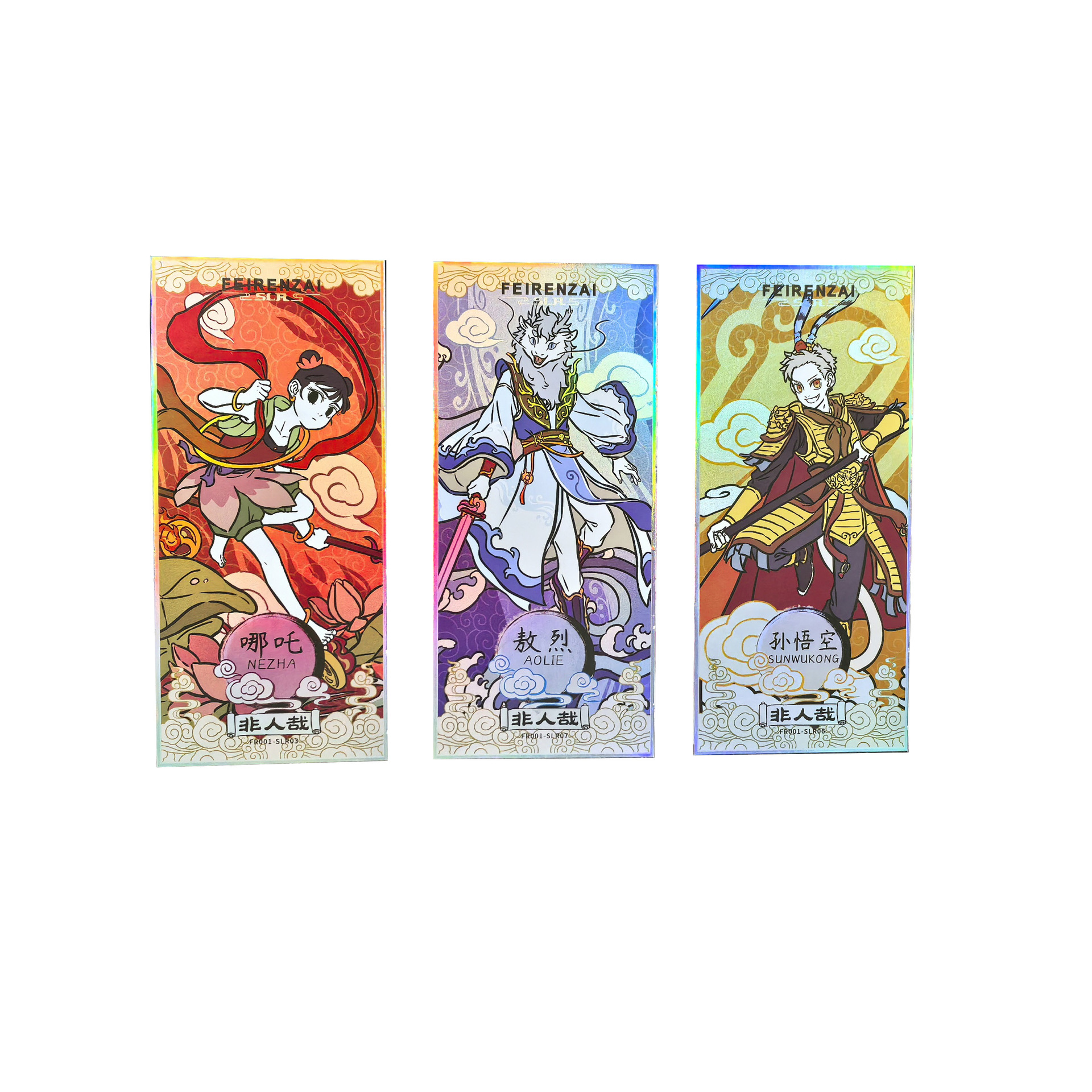 Chesheng Impresión Juegos de animación Personajes de dibujos animados IP Tarjetas de colección raras Tarjetas ciegas Descargar Diseño de producción de caja