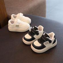 儿童运动鞋2023春秋季新款男童宝宝鞋子软底防滑小白鞋宝宝学步鞋