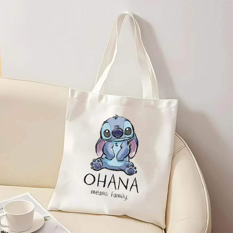 Bolsa de lona de impresión púrpura de pop transfronteriza, bolso de hombro de gran capacidad, portátil perfecto para compras