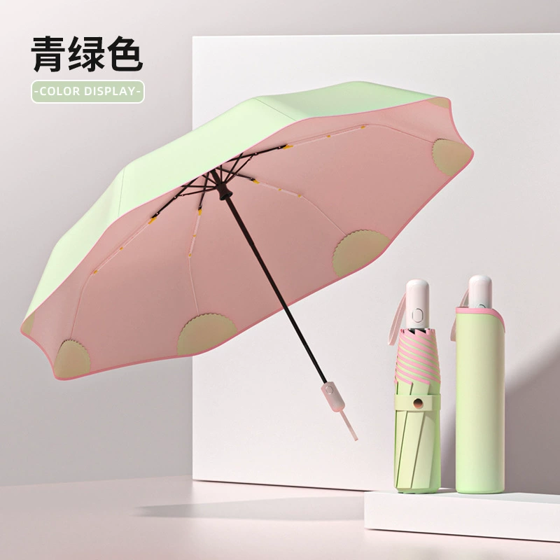 Men's automatic umbrella solar-powered, fully automatic, sun protection