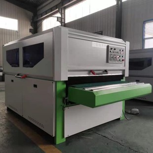Woodworking metal polishing machine automatic wood grain aluminum drawing machine deburring grinding machine plane special-shaped Sander