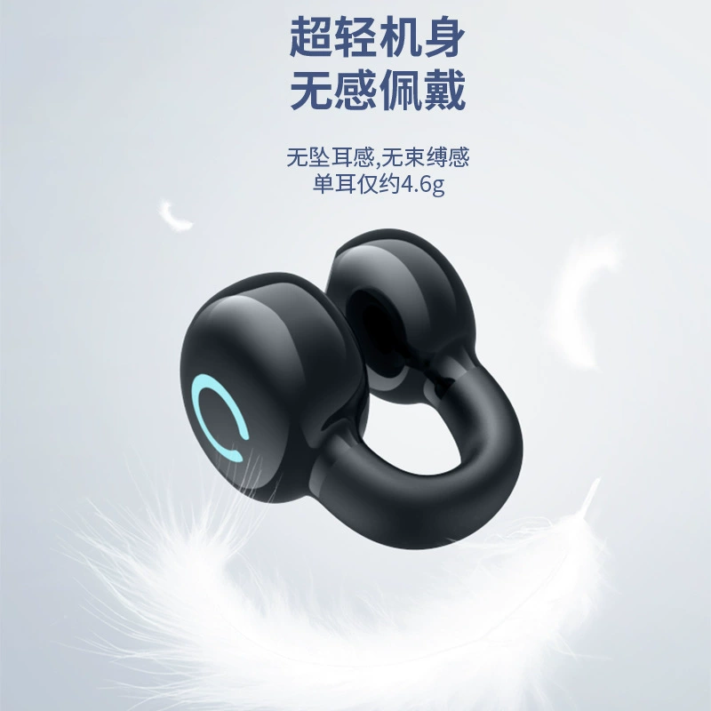 Биоскан Bluetooth-наушник с костной проводимостью (YX09), одноуховая заушина, встроенная стерео, без или с аксессуарами