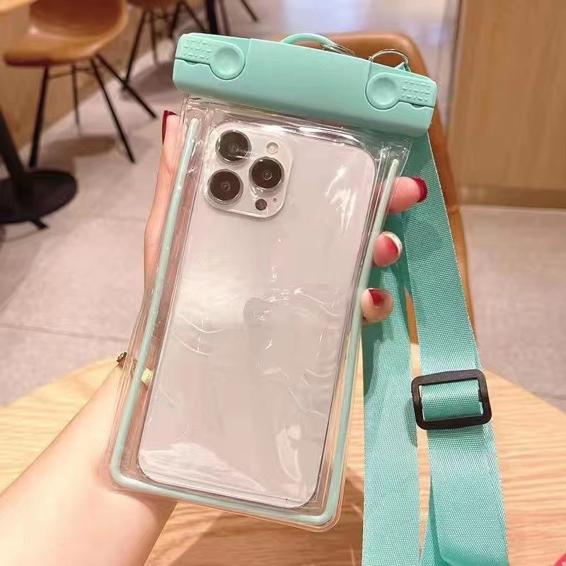 Bolsa impermeable para teléfonos móviles, bolsa de aire de dibujos animados, cubierta de pantalla táctil, bolsa impermeable para teléfonos móviles de 8 grados, bolsa impermeable para nadar, bolsa impermeable para buceo image 18