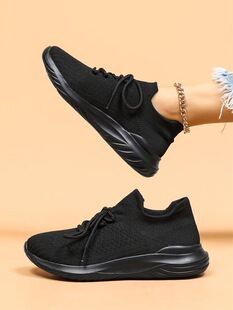 S 69234 Black Mesh Running Shoes ��ɫ�\��Ь �羳�����R