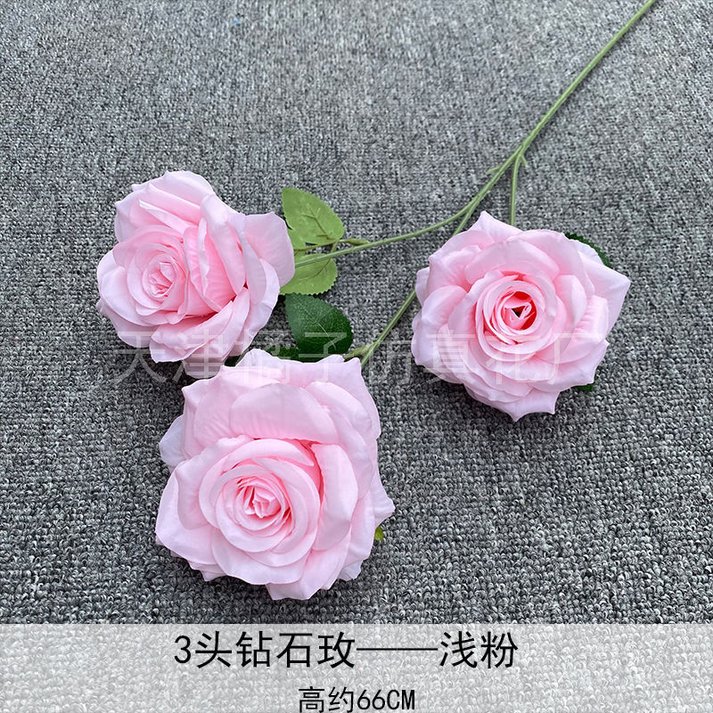 Flores de boda de alta calidad de flores de madera verde de bambú y lirio de pino masson de alta calidad