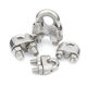 Factory direct 304 stainless steel wire rope Chuck rigging U-shaped clip rope buckle clip head lock rope tightener wire