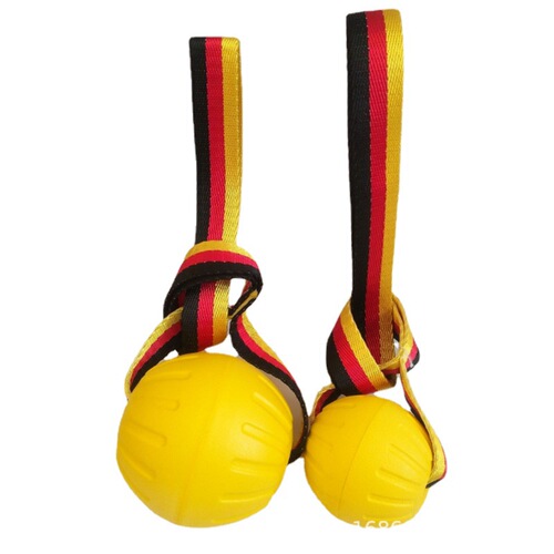 EVA Pet Supplies Dog Tug-of-War Toy Ring Training Flying Disc with Rope Elastic Ball Chewing Stick Wholesale